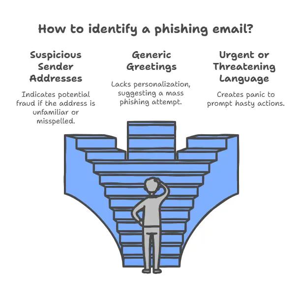 Identifying phishing emails