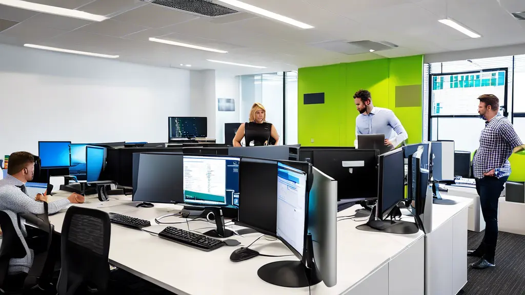 A growing Perth small business office that has outgrown one-person IT support